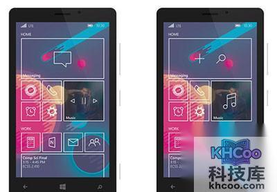 动态磁贴也变得更具交互性