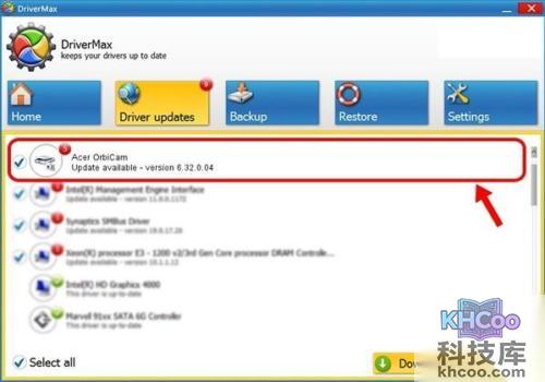 宏碁笔记本Orbicam应用程序错误