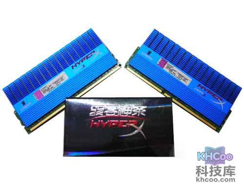 金士顿DDR3 2000 4G骇客神条套装(CL9)