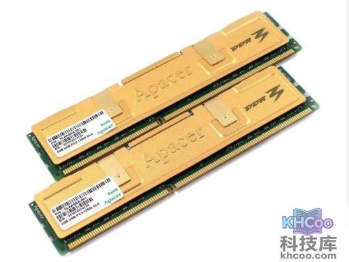 宇瞻黑豹金品 DDR3 1333 3GB套装