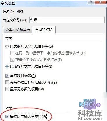 Excel中如何用数据透视表进行分类打印5 Excel中如何用数据透视表进行分类打印5