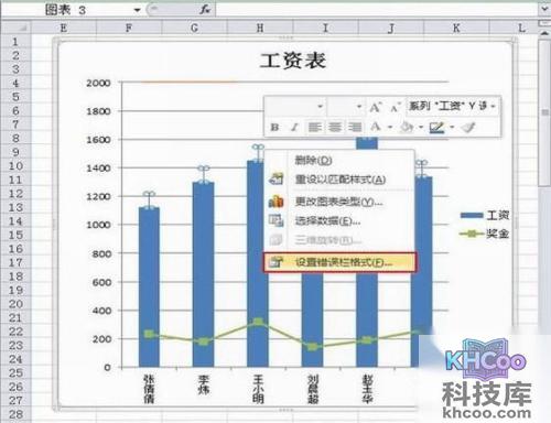 Excel2010怎么显示误差线2 Excel2010怎么显示误差线2