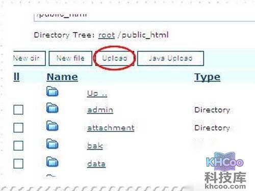 点左上角的Upload按钮