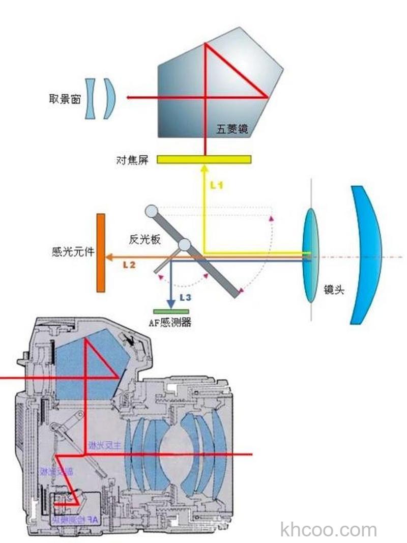 什么是单反相机 单反数码相机工作原理及特点
