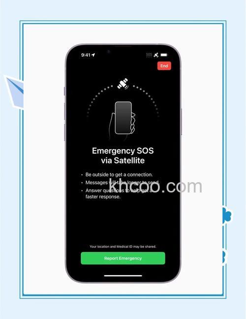 苹果iPhone 14/15系列卫星道路救援服务使用方法【详解】