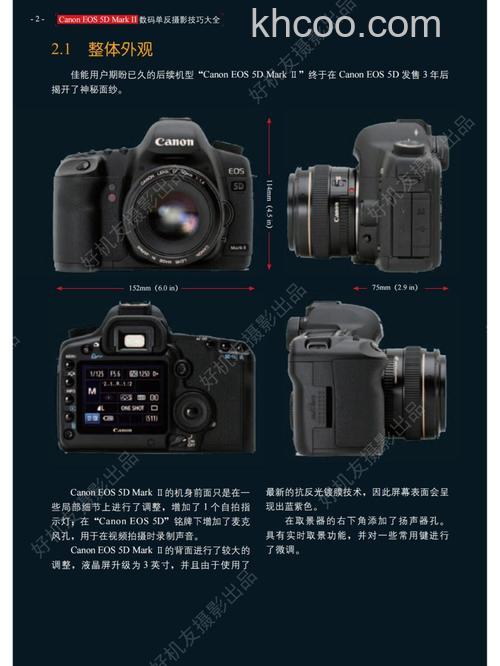 常用相机功能有哪些 以5D Mark II为例讲解常用相机功能设置
