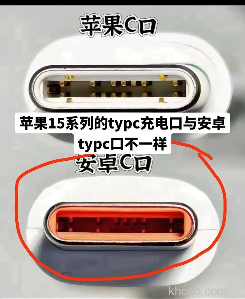 iPhone 15的USB-C接口和安卓手机通用吗【详解】