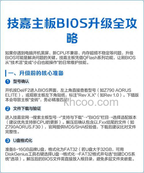 如何给技嘉主板进行刷机 技嘉主板刷bios教程介绍