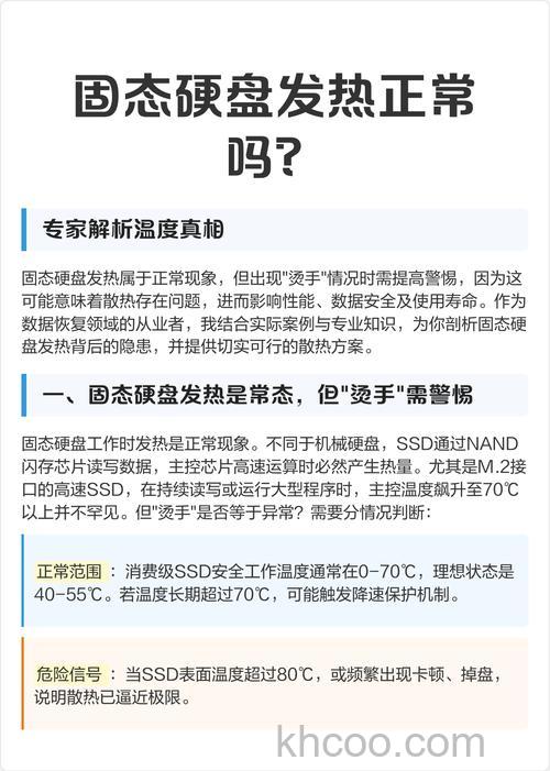 固态硬盘发热怎么回事 热成像仪分析硬盘发热情况【详解】