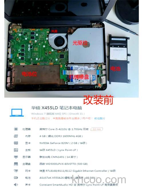 华硕A55VM系列其它组件如何保养