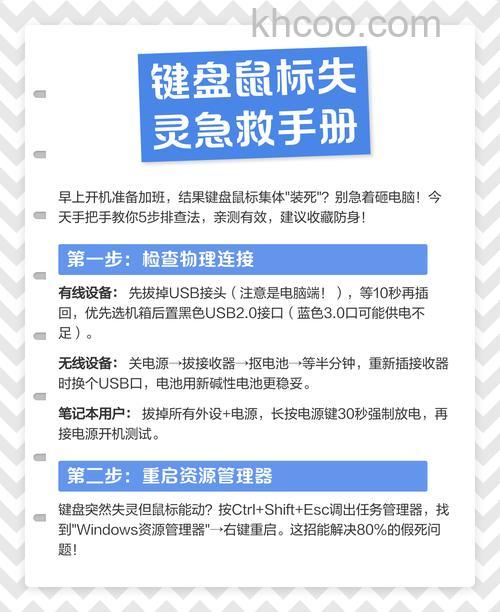 电脑键盘失灵鼠标不动怎么办 键盘失灵鼠标不动解决办法