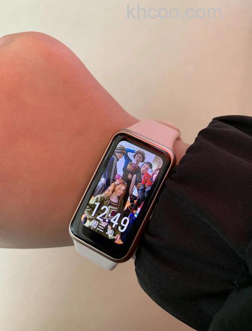 华为手环B6如何自定义壁纸-设置壁纸步骤