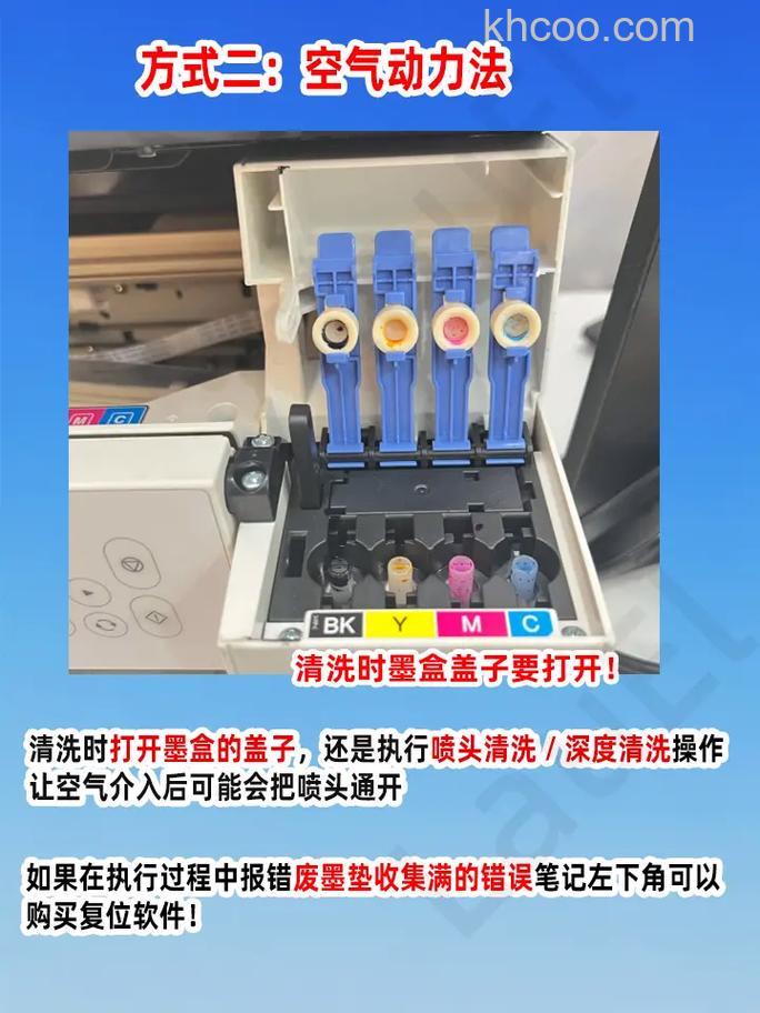 爱普生喷墨打印机喷头堵了怎么办【解决方法】