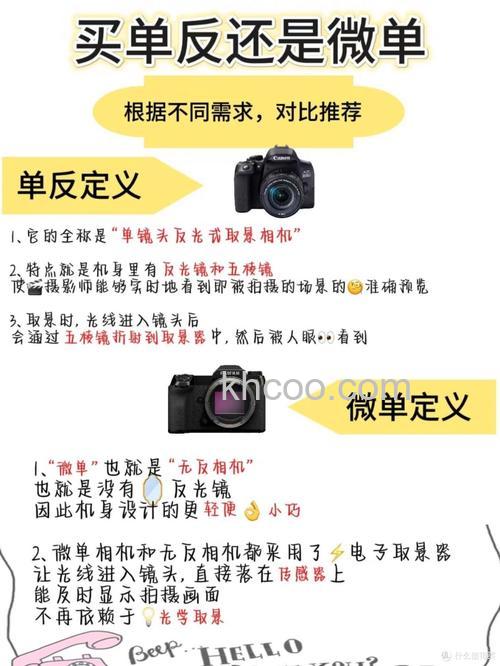 微单反和单反有什么区别 微单反和单反的区别分析【图解】