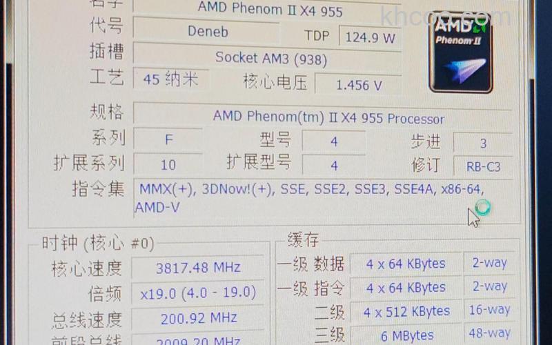 羿龙II X4 965的内核电压是多少