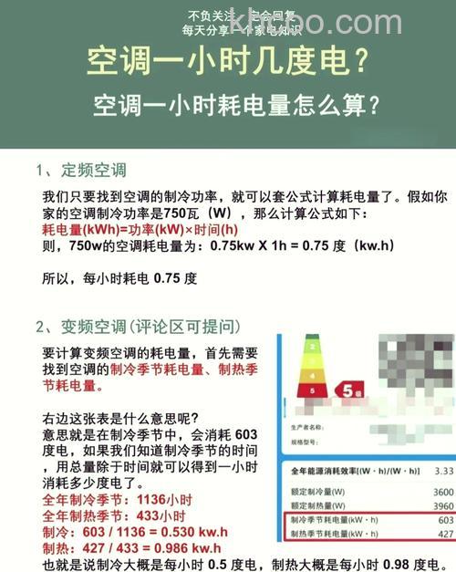 格力空调大一匹耗电量如何 格力空调大一匹耗电量介绍【详解】
