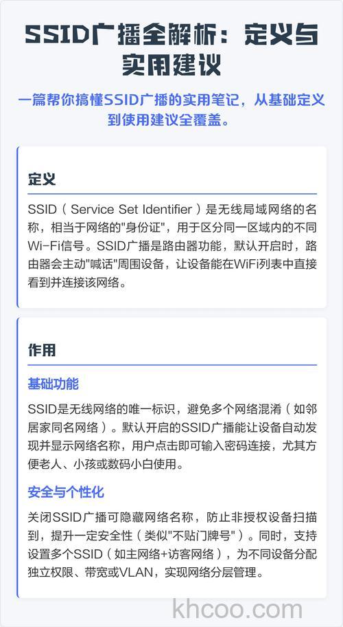SSID是什么意思？SSID广播的作用有哪些
