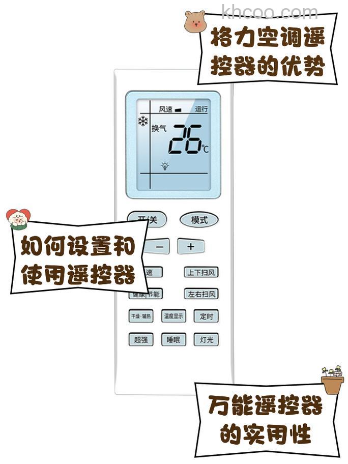格力空调遥控器只显示怎么回事 格力空调遥控器只显示解决方法【详解】