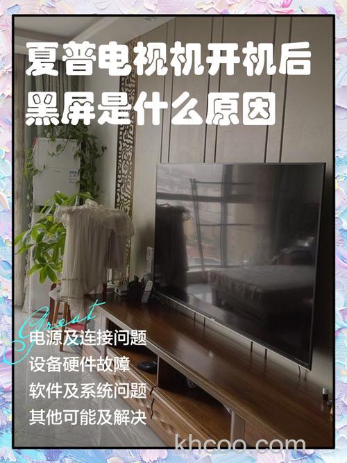 夏普电视黑屏怎么办 夏普电视黑屏原因