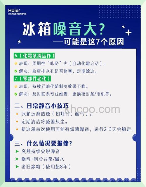 风冷电冰箱噪音大如何解决 风冷电冰箱噪音大解决方法【详解】