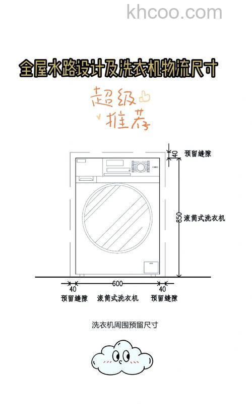 洗衣机尺寸如何选择合适的 洗衣机尺寸的选购技巧【详解】