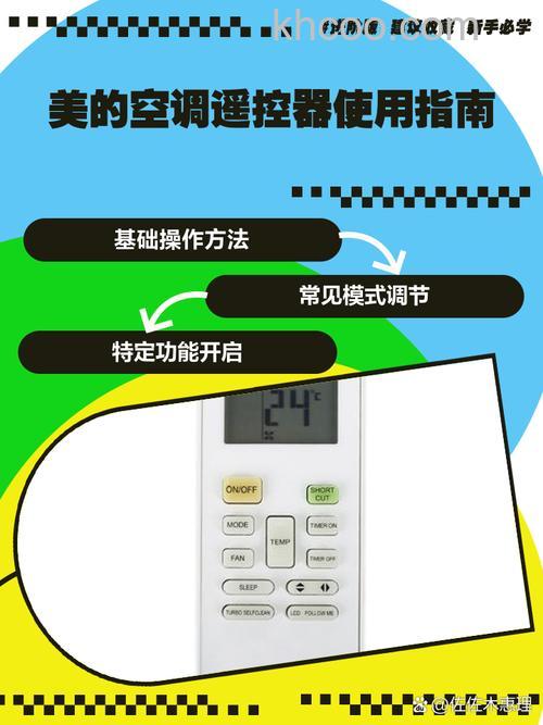 美的空调遥控器怎么使用 美的空调遥控器使用方法【详解】(37822)