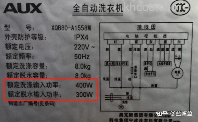 宿舍用洗衣机功率是多少瓦电源 宿舍用洗衣机功率介绍【详解】