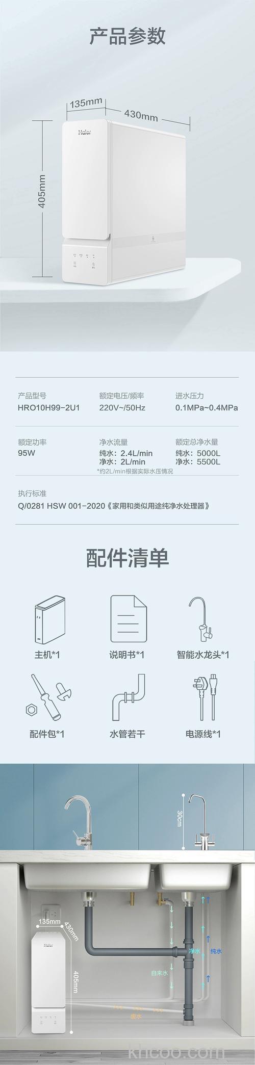 海尔净水机质量怎么样 海尔净水机怎么使用【详解】