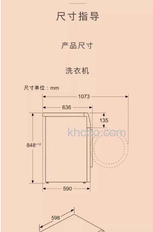 西门子滚筒洗衣机尺寸是多少 西门子滚筒洗衣机尺寸规格表【详解】