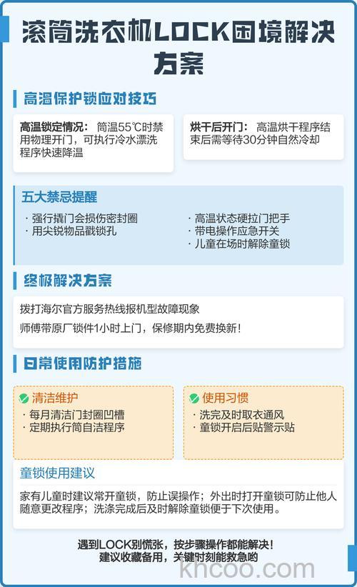 海尔洗衣机功能锁定了怎么取消掉 海尔洗衣机功能锁定了取消方法【详解】