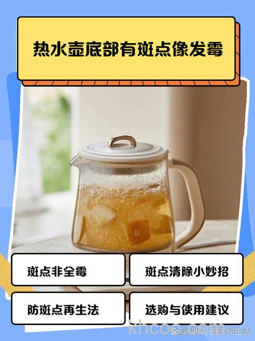 电热水壶里的斑点原因 电热水壶里的斑点解决办法【详解】