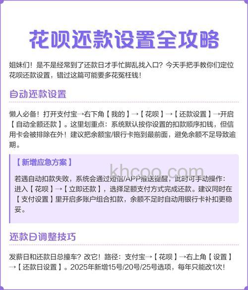 花呗在哪调整自动还款扣款顺序 花呗调整自动还款扣款顺序方法【教程】