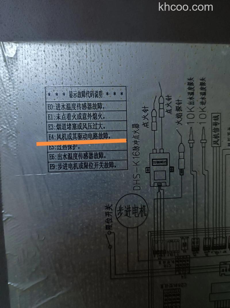 小霸王热水器E4故障代码是什么含义 小霸王热水器E4故障代码解析及维修方法【详解】