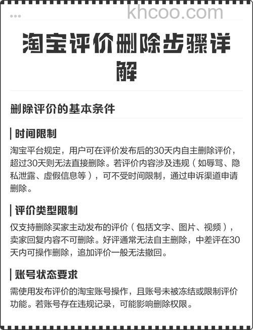 淘宝商品评论为什么不能删除 淘宝删除自己的评价操作步骤【详解】
