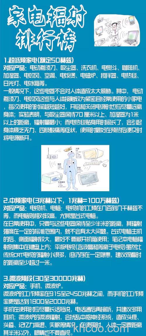 家电辐射有哪些危害 家电辐射危害介绍【详解】