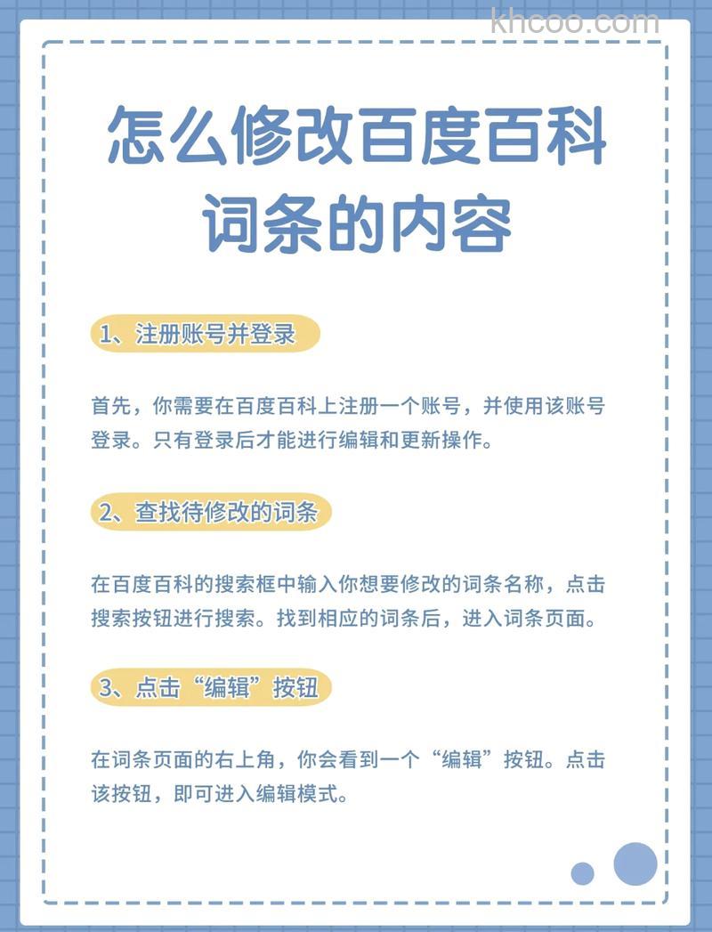 百度百科词条为什么要设置目录