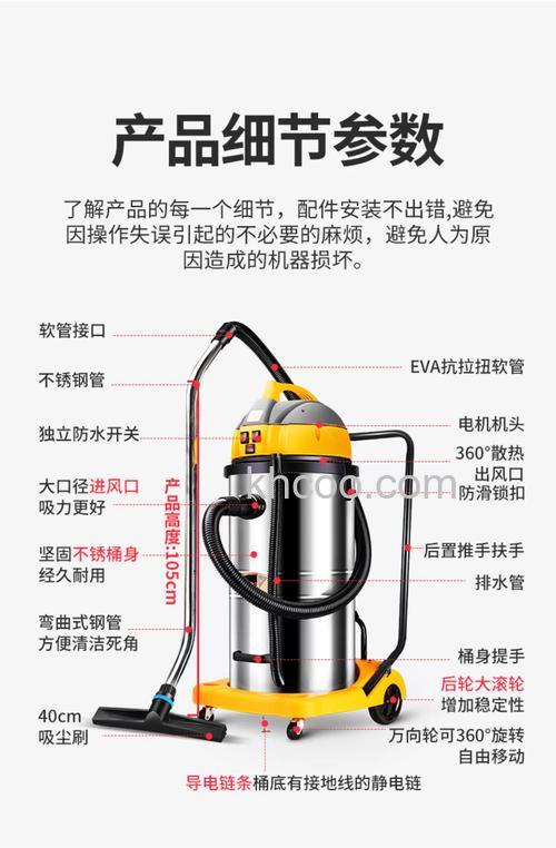 吸尘器由哪些部分组成 吸尘器组成部分介绍【详解】(53020)