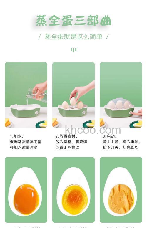 煮蛋器主要功能 煮蛋器使用方法【详解】