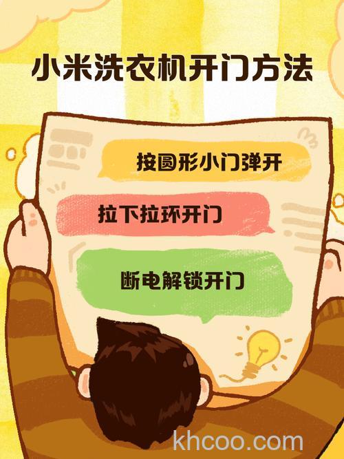 小米洗衣机烘干中途如何开门 小米洗衣机5f什么意思【详解】