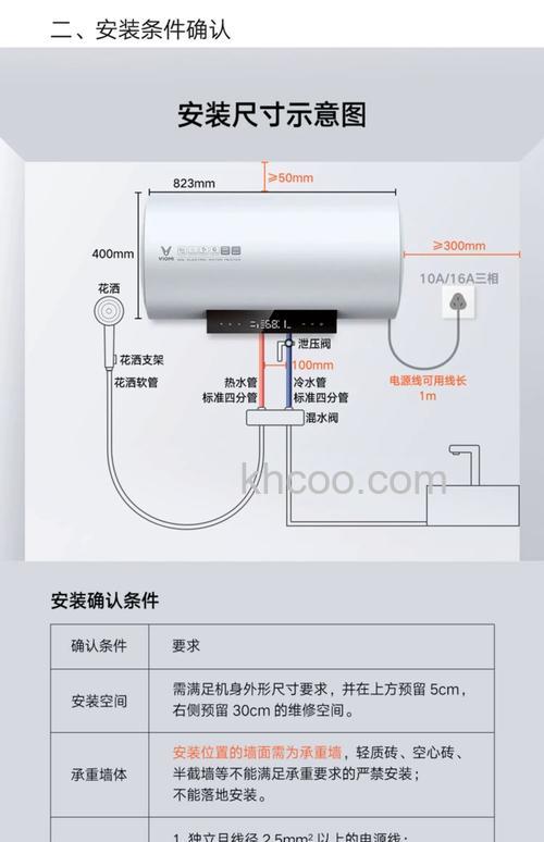 即热式电热水器的安装高度需要注意哪些【注意事项】