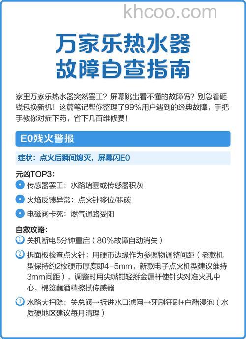 万家乐热水器进水阀门关不了怎么办 万家乐热水器进水阀门关不了解决办法【详解】