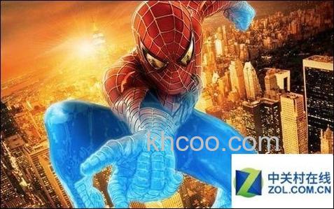 ps滤镜铬黄渐变如何制作冰封蜘蛛侠效果