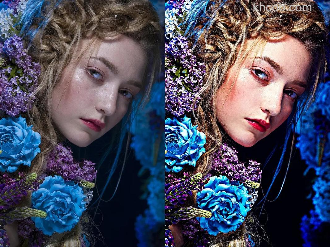 怎么用PS制作漂亮梦幻的人像