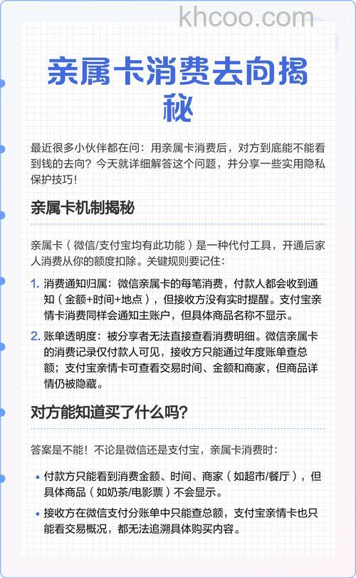 微信亲属卡怎么消费 微信亲属卡消费方法【详解】