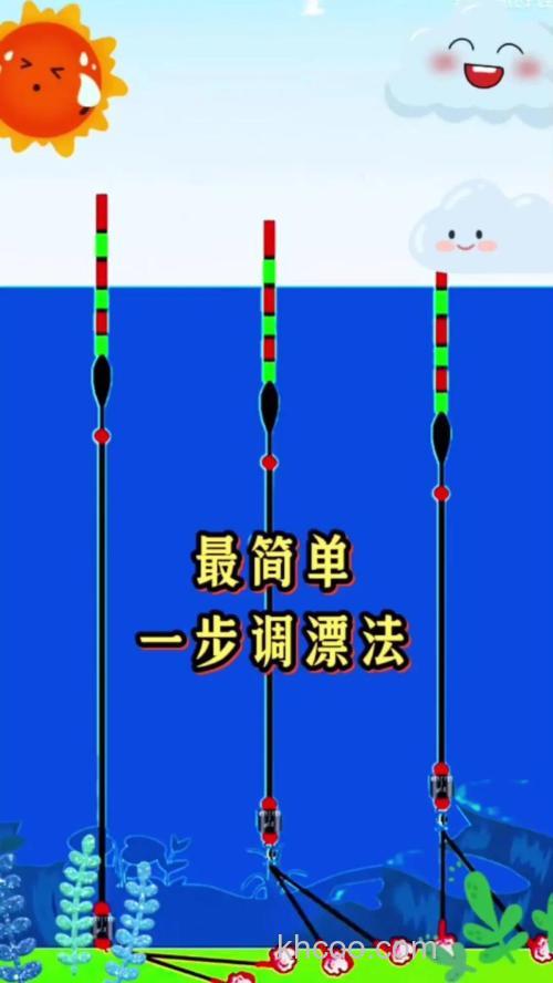串钩钓鱼浮漂如何使用