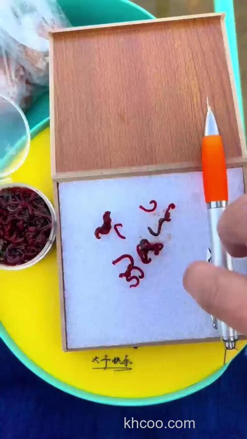 红饵怎么挂钩？