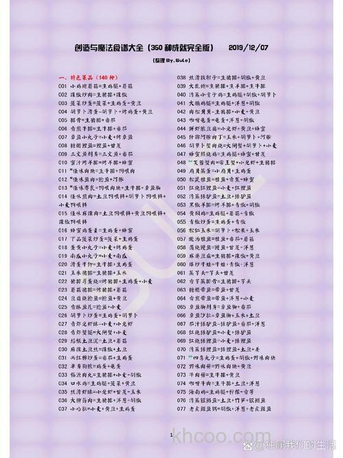 创造与魔法里的海鲜类饲料？