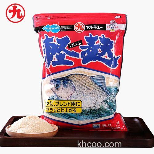 丸九的饵料怎样搭配钓鲤鱼好啊，黑坑