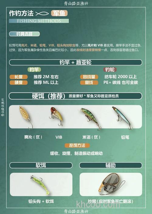 手竿钓军鱼绝密配方？