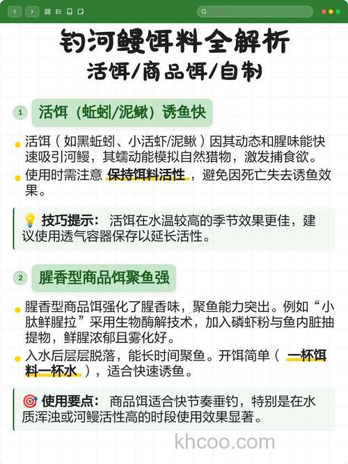 鳗鱼饵料怎么搭配